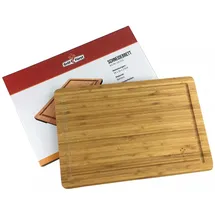 Grillfürst Tranchierbrett Holz 1 39 x 26 cm Bambus
