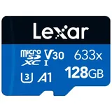 Lexar microSDXC 128GB UHS-I 633x + SD-Adapter