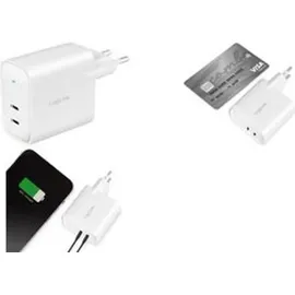Logilink USB-Steckdosenadapter, 2x USB-C PD weiß, 40 W