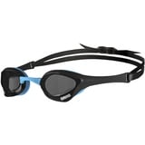 arena Cobra Ultra Swipe Unisex-Wettkampfbrille für Erwachsene, Schwimmbrille mit Gebogenen Gläsern, Anti-Beschlag, UV-Schutz, 5 Austauschbare Nasenstege