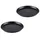 APS Pizzaform rund Ø 28/26,3 x 2,5 cm - Pizzablech aus Blaublech, zum professionellen Pizzabacken