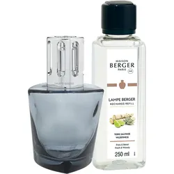 Terra Katalytische Lampe schwarz mit Duft Wilderness