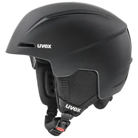 Uvex viti - Leichter Skihelm für Kinder - individuelle Größenanpassung - optimierte Belüftung - Black matt - 54-58 cm