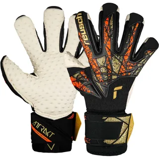 Reusch Attrakt SpeedBump Ortho-Tec Torwarthandschuhe für Erwachsene mit Evolution Negative Cut optimal für Kunstrasen