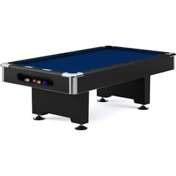 Automaten Hoffmann Billardtisch Billardtisch Club Pro in Schwarz, Blau, 7 ft EINHEITSGRÖSSE