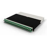 PATCHBOX patchbox.one / 8RU / Cat. 6a, STP 0.8 m, blau
