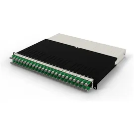 PATCHBOX patchbox.one / 8RU / Cat. 6a, STP 0.8 m, blau