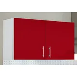 WIHO KÜCHEN Hängeschrank »Kiel«, 100 cm breit rot