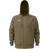 Under Armour Rival Fleece Kapuzenjacke Herren Marine OD Green/Weiß XL
