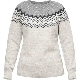 Fjällräven Damen Övik Strickpullover, Grau, Standard-Größe