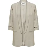 Only Elly 3/4 Life Blazer - White Pepper / Detail Melange - 34