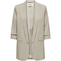 Only Elly 3/4 Life Blazer - White Pepper / Detail Melange - 34