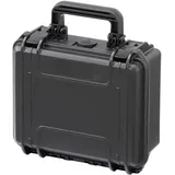 MAX PRODUCTS Universal Werkzeugkoffer unbestückt schwarz 258 x 118 x 243 mm