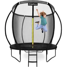 HyperMotion Kindertrampolin 244 cm Schwarz