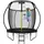 HyperMotion Kindertrampolin 244 cm Schwarz