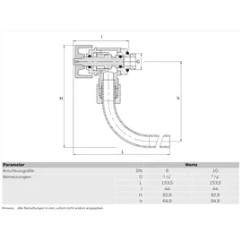 Honeywell V4250 Probenahmeventil mit Handrad