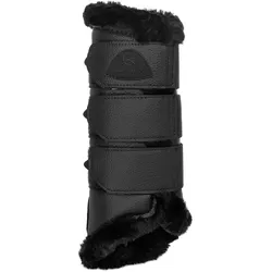 Acavallo Hind Brushing Horse Boots WSynthetic Fur WTriple Velcro