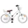vidaXL Kinderfahrrad 18 Zoll weiß