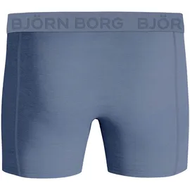 Björn Borg Boxershort Cotton Stretch 3er Pack Blau L