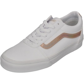 VANS Damen Ward Sneaker, (Tumble) White/Rose Gold, 39 EU