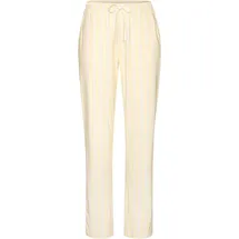 VIVANCE DREAMS Pyjamahose Damen gelb-weiß-gestreift Gr.48/50