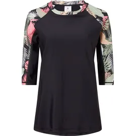 Firefly Da.-Funktions-Shirt Laro W BLACK/AOP 36