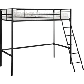OTTO home Hochbett Hayo 208 x 159 x 186 cm Metall schwarz