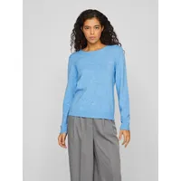 VILA "VIRIL O-NECK L/S KNIT TOP - NOOS", Damen,