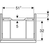 Geberit iCon Waschtisch-Unterschrank 502310JK1