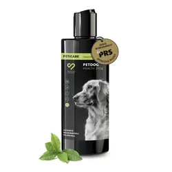 Peticare Anti-Parasiten Hunde-Shampoo gegen Milben Flöhe Pilz, lindert Juckreiz 250 ml