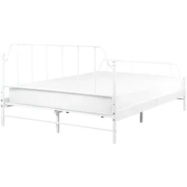 Beliani Mauressac 140 x 200 cm Weiß
