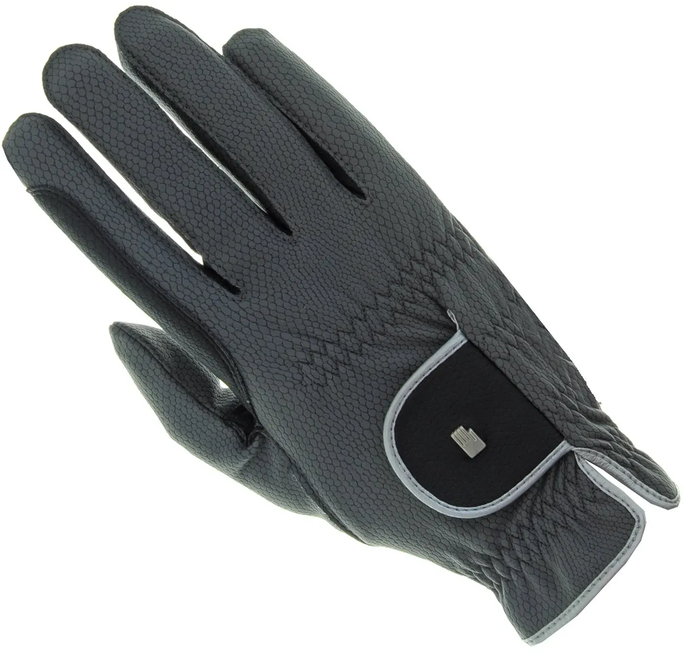 Roeckl Handschuhe MALTA WINTER anthrazit/silber 9.0