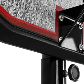 DEUBA Basketballkorb Outdoor Indoor mit Ständer höhenverstellbar 205- max. 305cm rollbar 70kg Standfuß Kinder Erwachsene Basketball Hoop Stand