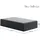 home collective Boxspringbett 100 x 200 cm H2 Anthrazit