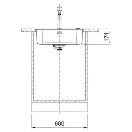 Franke Smart SRX 210-50 rechts Einbau Edelstahl Handbetätigung 541 x 441 mm