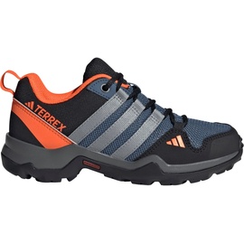 adidas Terrex AX2R Hiking Shoes-Low (Non Football), Wonder Steel/Grey Three/Impact orange, 39 1/3