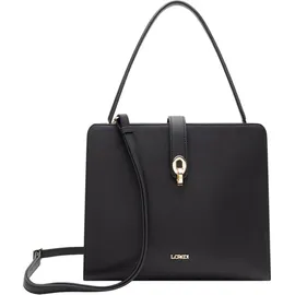 L.Credi Petronella Schultertasche Polyurethan Black