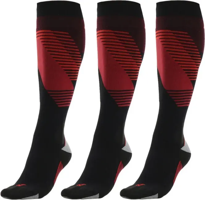 NORDICA UNLIMITED R+L 3er Pack Socken black/red - 42-44