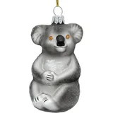 SIKORA Koala Bär Weihnachtskugel Glas
