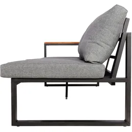 Mendler HWC-L26 Lounge-Set dunkelgrau