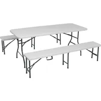 Obi group sourcing gmbh Bierzeltgarnitur Taloga 3-teilig aus Kunststoff