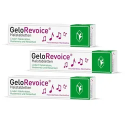 GeloRevoice Halstabletten Holunderblüte-Mentholfrei 3x20 Stk. 3X20 St