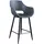 KAWOLA Barhocker Zaja 57 x 114 x 59 cm Grau