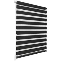 Sol Royal Doppelrollo SolDecor DL2 55 x 150 cm Schwarz