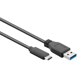 goobay USB-A auf USB-C 0,15 m Schwarz