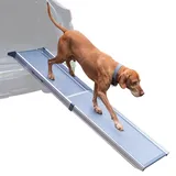 Trixie Teleskop-Hunderampe – Auto-Einstiegshilfe für Hunde, Alu