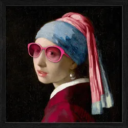 Gerahmtes Bild - bunt
