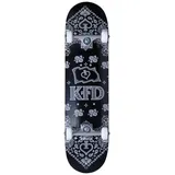 KFD Bandana Skateboard Schwarz 8"