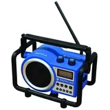 PROTEC.class PAULA 2.0 Baustellenradio MW/UKW blau