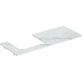 Geberit One 120x2x47cm, AS li, Steinz., Marmor we/ma